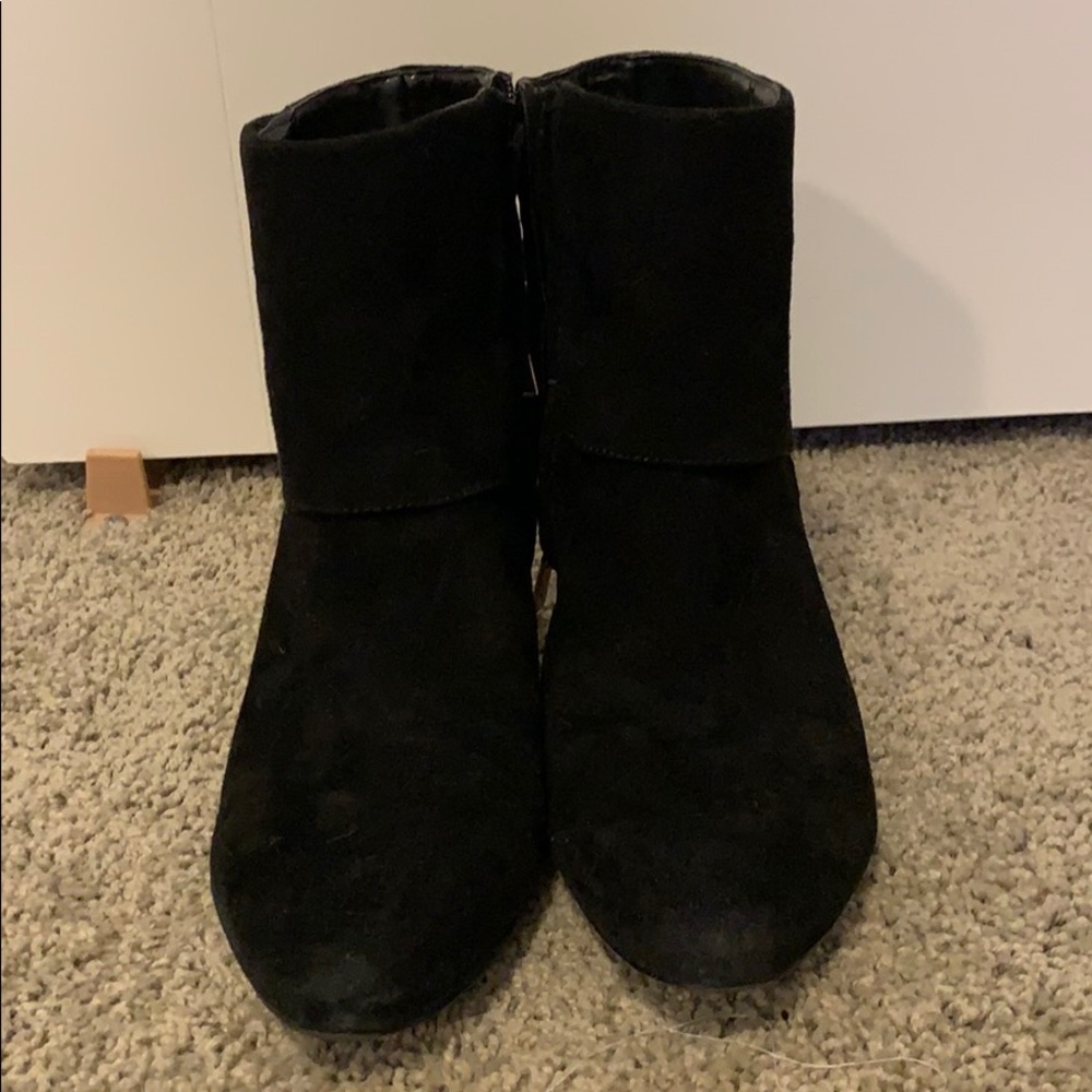 Black High Heel Boots